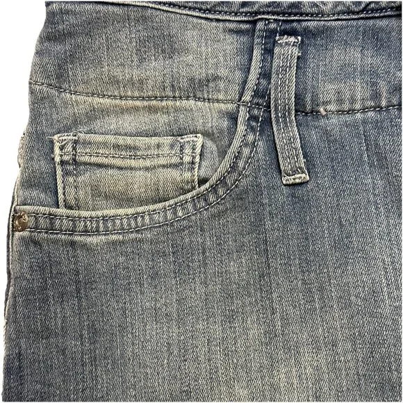 NYDJ Chloe Capri Jeans Hollywood Waistband Thistle Falls Size 4 Cropped Denim - Picture 5 of 11